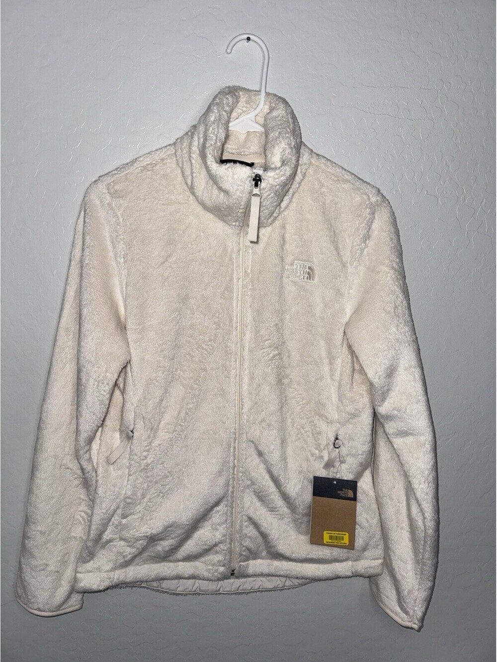 The North Face Osito Women's Size Small White Dune Jacket NWT